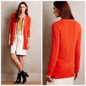 MOTH orange cardigan